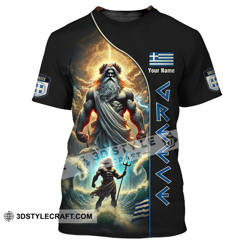 Unisex Shirt - Custom Greece Shirt T-shirt