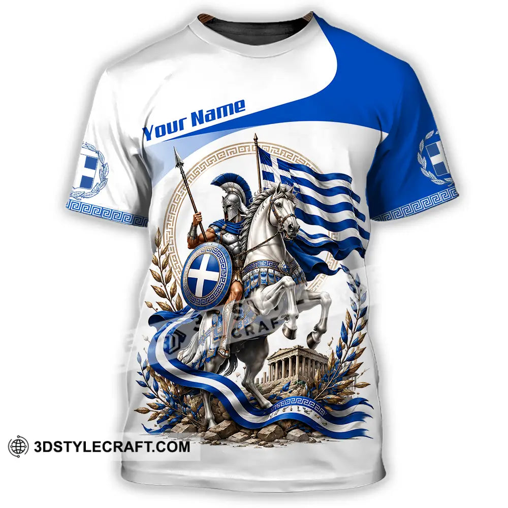Unisex Shirt - Custom Greece Shirt - T-Shirt / S - T-shirt