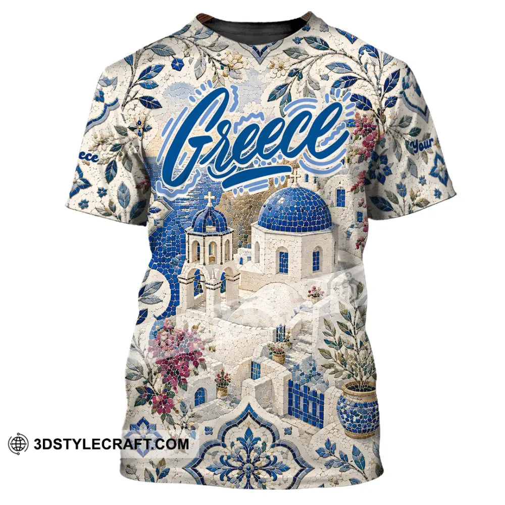 Unisex Shirt - Custom Greece Shirt - T-Shirt / S - T-shirt