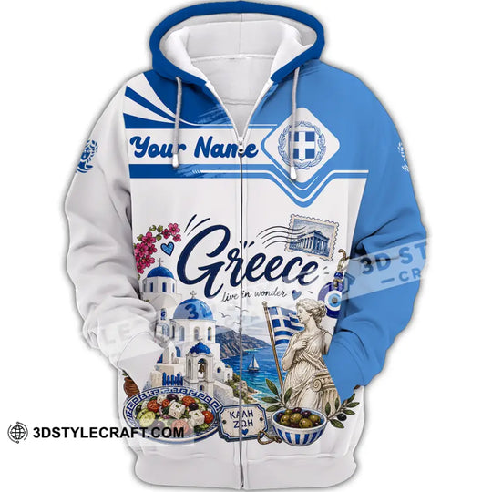 Unisex Shirt - Custom Greece Shirt style option 3