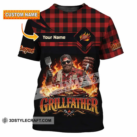 Unisex Shirt - Custom Grillfather Shirt - T-shirt