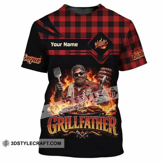 Unisex Shirt - Custom Grillfather Shirt style option 4