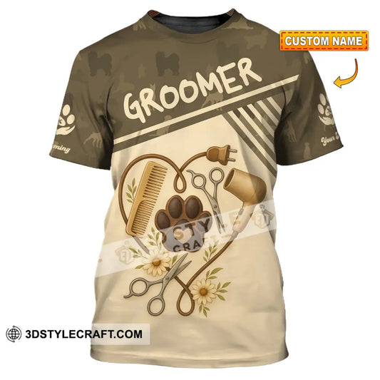 Unisex Shirt - Custom Groomer Shirt T-shirt