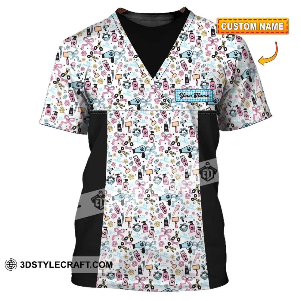 Unisex Shirt Custom Groomer Shirt T shirt