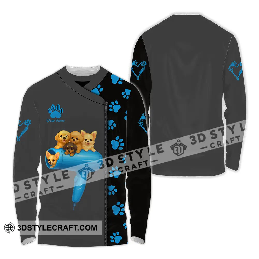 Unisex Shirt Custom Groomers Shirt Long Sleeve Shirt / S T shirt