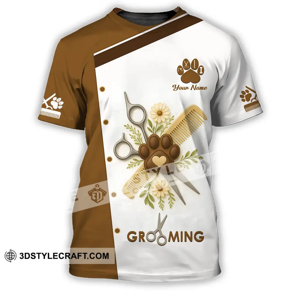 Unisex Shirt - Custom Grooming Shirt T-Shirt / S T-shirt