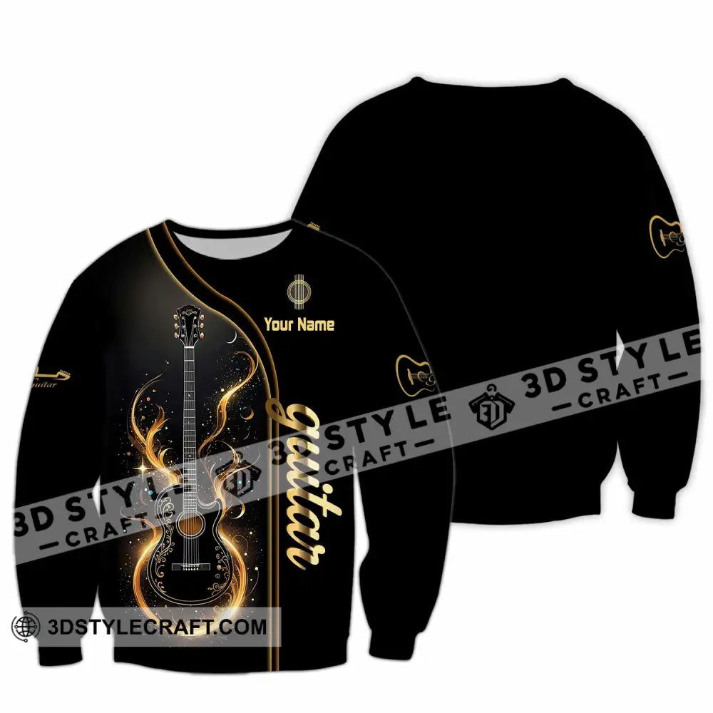 Unisex Shirt - Custom Guitar Shirt - Long Sleeve / S - T-shirt