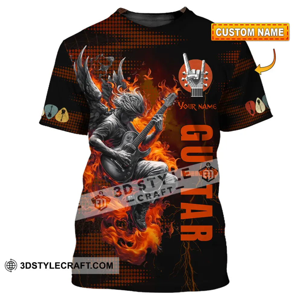 Unisex Shirt Custom Guitar Player Shirt T shirt