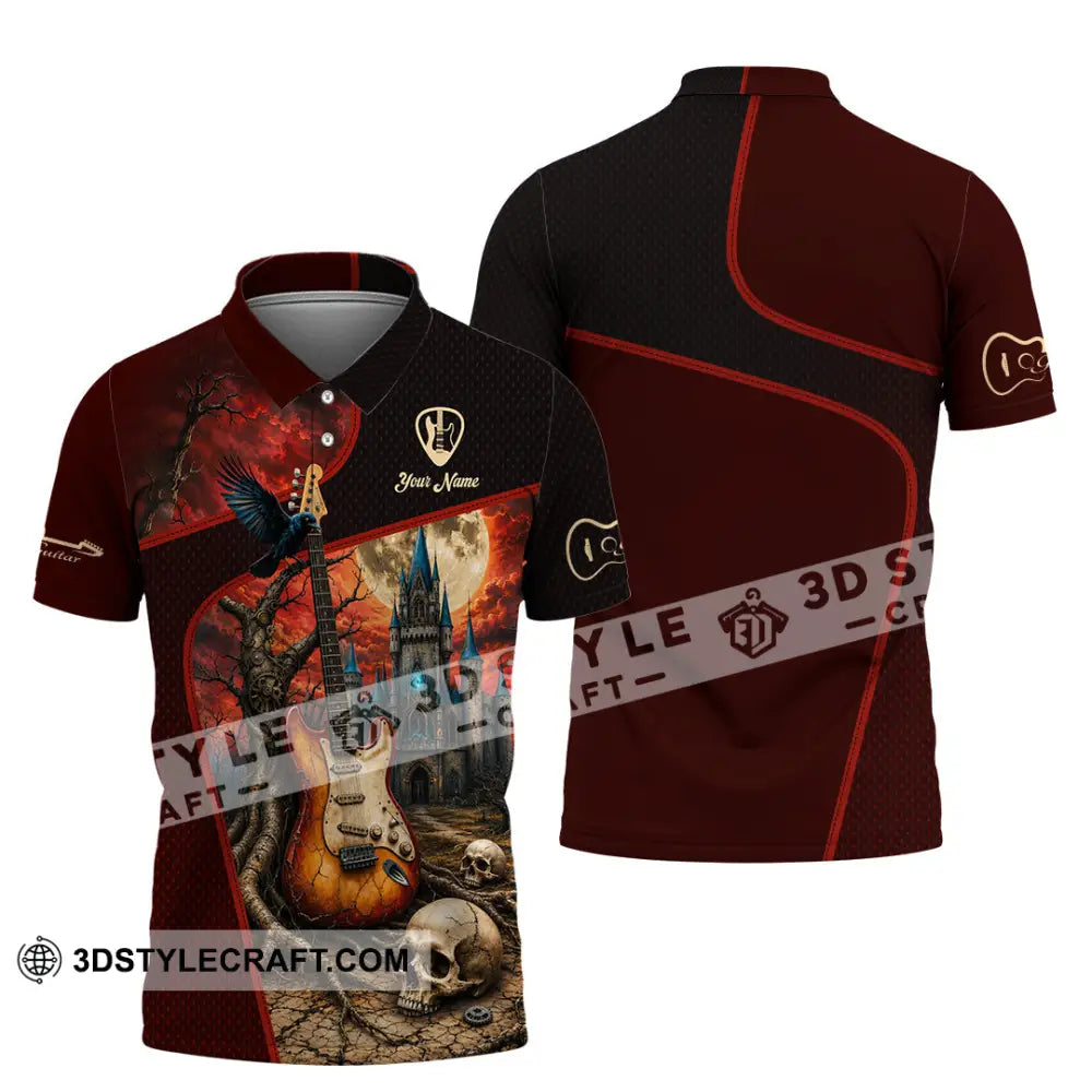 Unisex Shirt - Custom Guitar Shirt - Polo Shirt / S - T-shirt