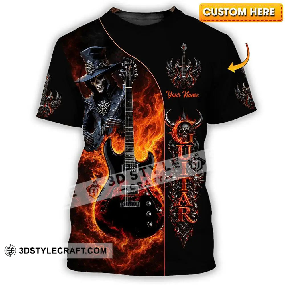 Unisex Shirt - Custom Guitar Shirt - T-shirt