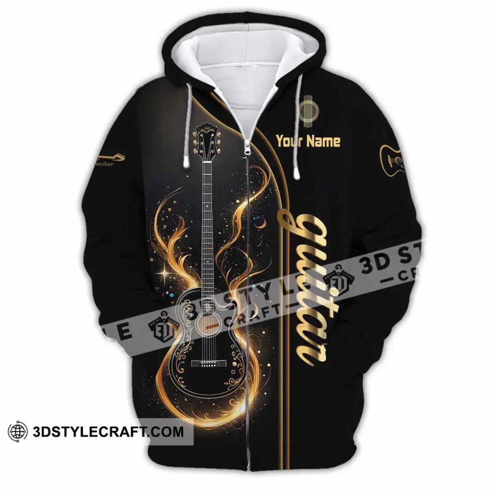Unisex Shirt - Custom Guitar Shirt - Zipper Hoodie / S - T-shirt