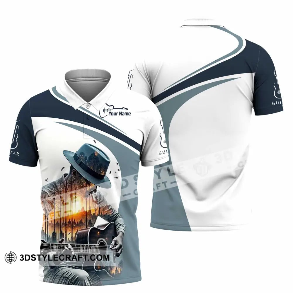 Unisex Shirt - Custom Guitarist Shirt - Polo Shirt / S - T-shirt