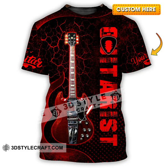 Unisex Shirt - Custom Guitarist Shirt style option 1