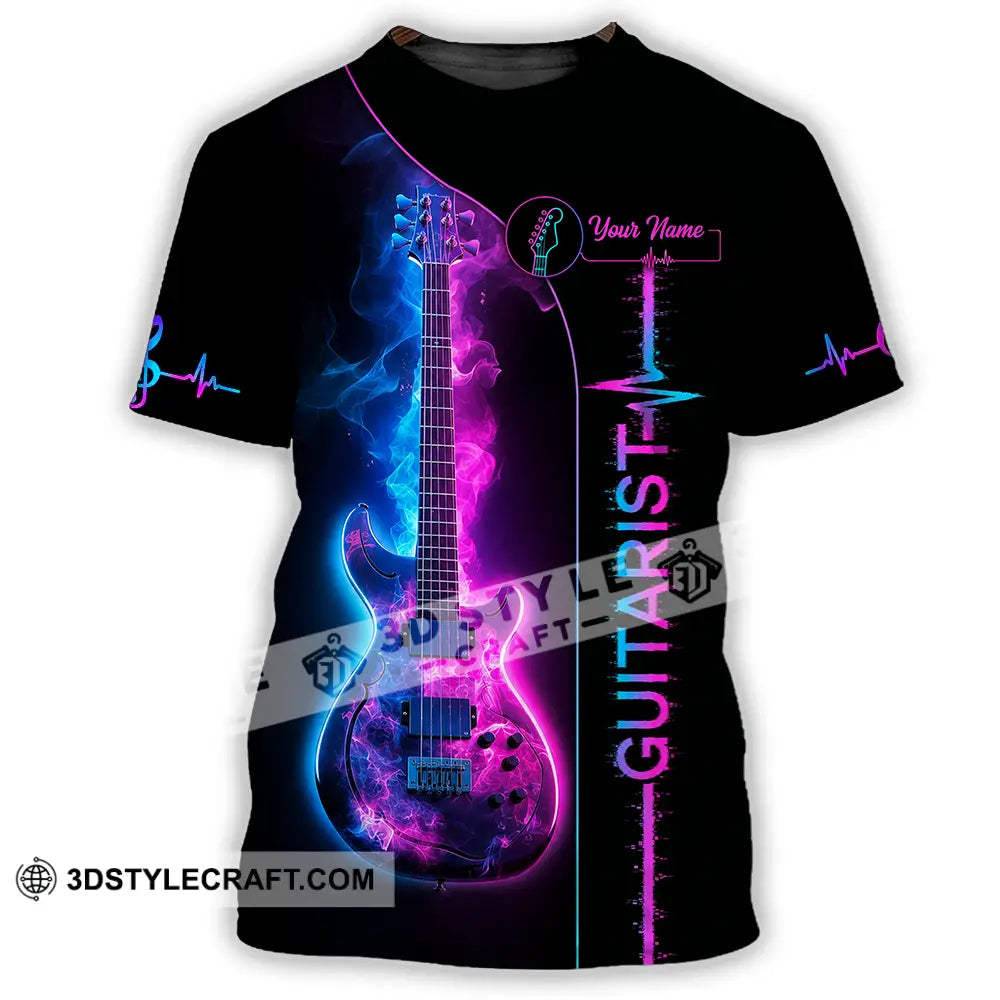 Unisex Shirt - Custom Guitarist Shirt - T-Shirt / S - T-shirt