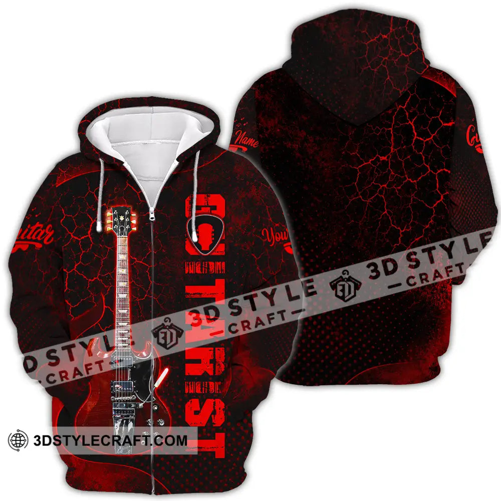 Unisex Shirt - Custom Guitarist Shirt - Zipper Hoodie / S - T-shirt