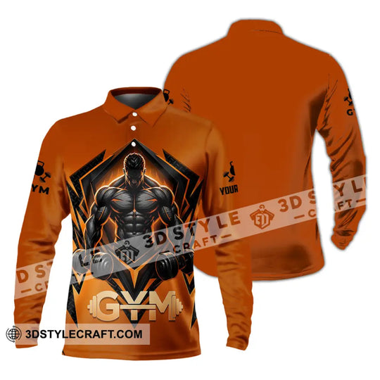 Unisex Shirt - Custom Gym Shirt style option 4