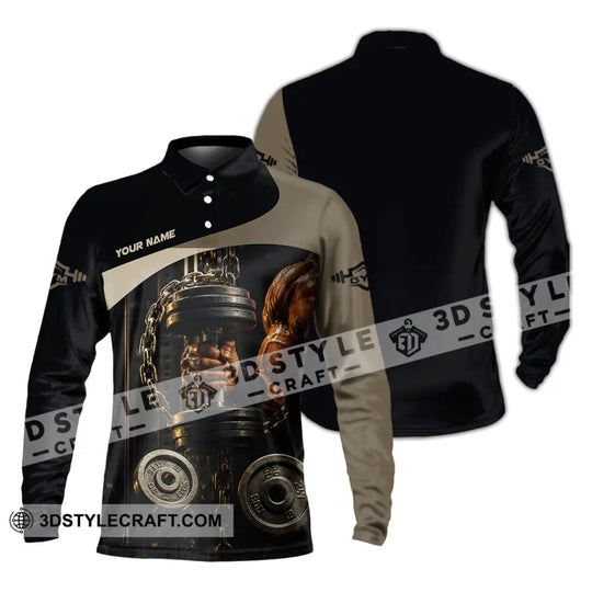 Unisex Shirt - Custom Gym Shirt style option 4