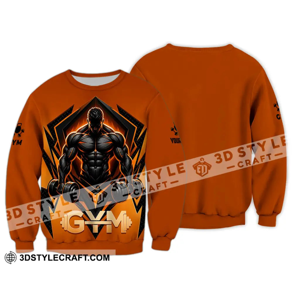 Unisex Shirt - Custom Gym Shirt - Long Sleeve / S - T-shirt