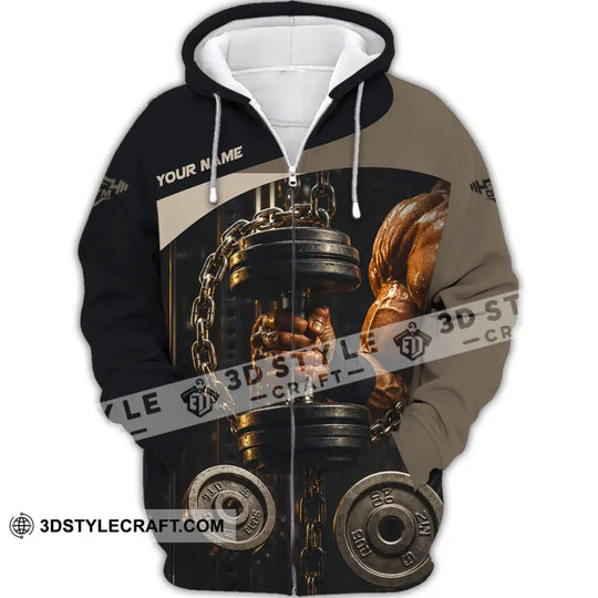 Unisex Shirt - Custom Gym Shirt style option 3