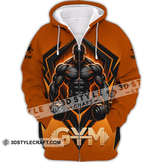 Unisex Shirt - Custom Gym Shirt style option 3