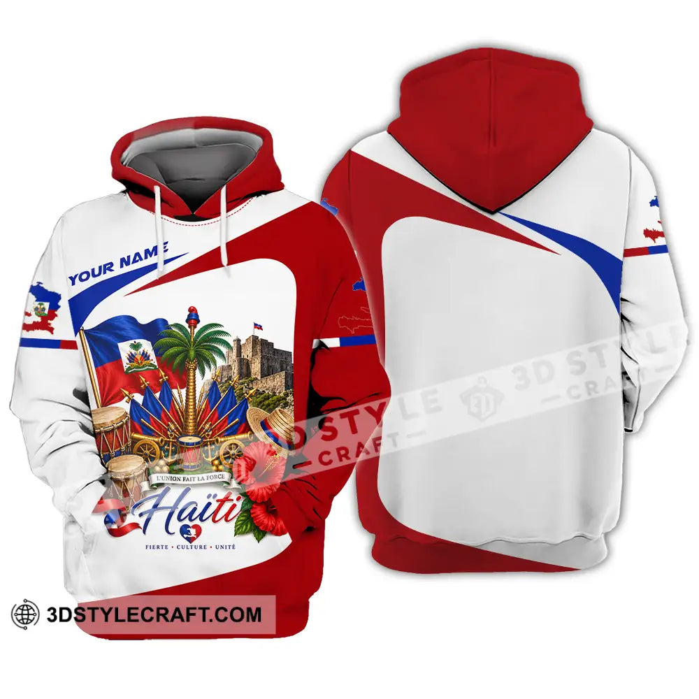 Unisex Shirt - Custom Haiti Shirt - Hoodie / S - T-shirt