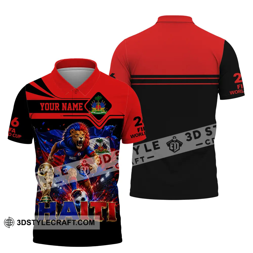 Unisex Shirt - Custom Haiti World Cup 2026 Shirt - Polo Shirt / S - T-shirt