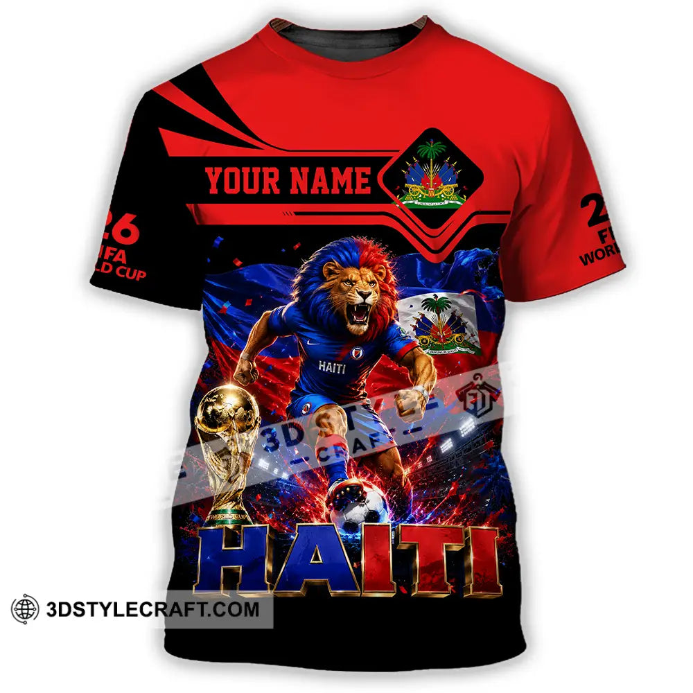 Unisex Shirt - Custom Haiti World Cup 2026 Shirt - T-Shirt / S - T-shirt