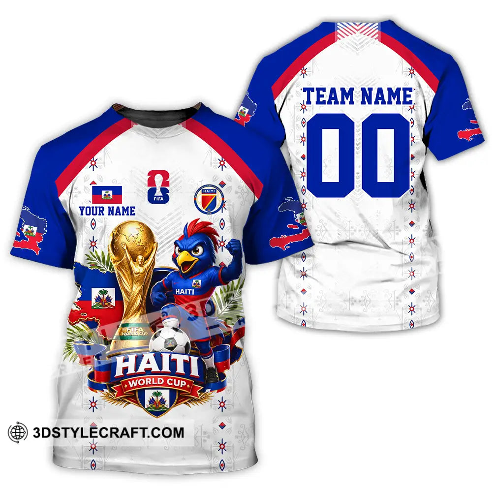 Unisex Shirt - Custom Haiti World Cup 2026 Shirt - T-Shirt / S - T-shirt