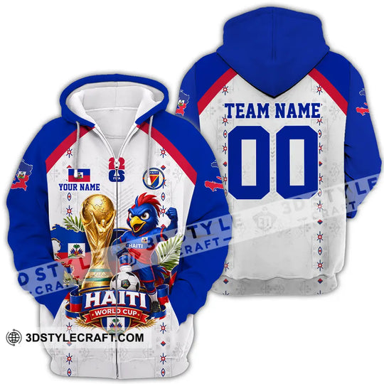 Unisex Shirt - Custom Haiti World Cup 2026 Shirt style option 4
