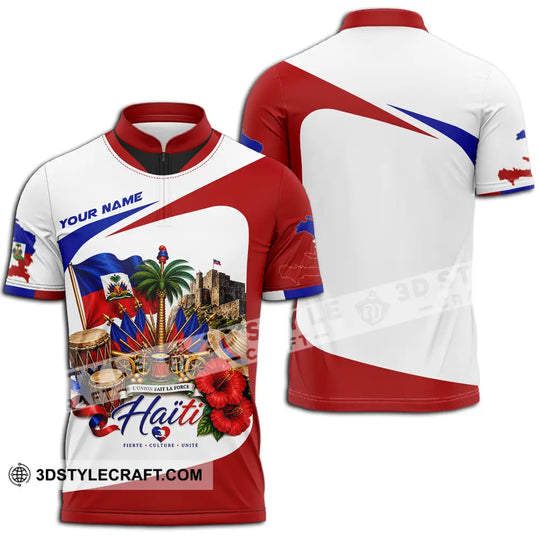 Unisex Shirt - Custom Haiti Shirt style option 2