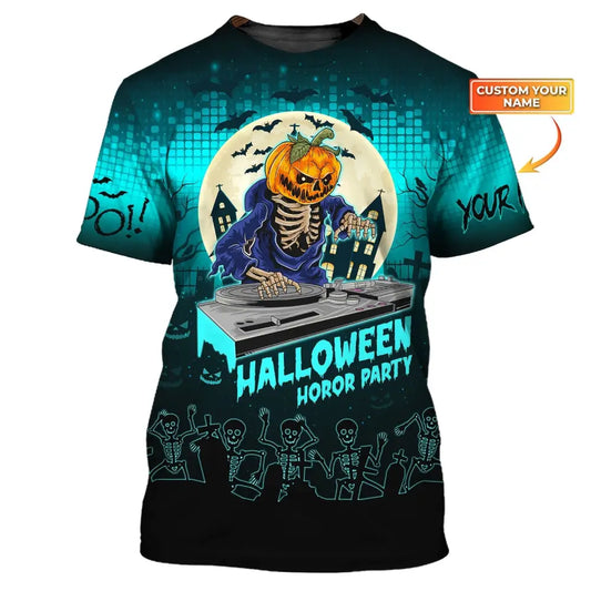 Unisex Shirt Custom Halloween Hoodie For T-Shirt / S