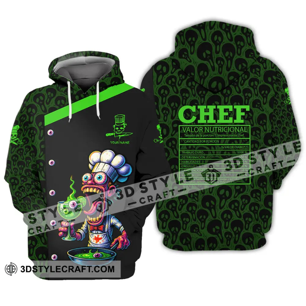 Unisex Shirt - Custom Halloween Master Chef Shirt Hoodie / S T-shirt