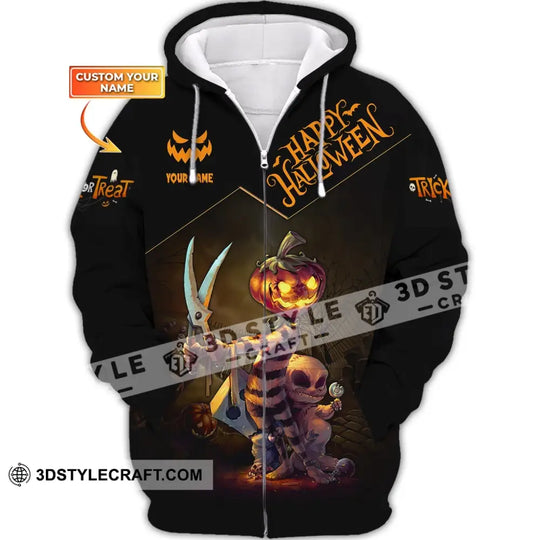 Unisex Shirt, Custom Halloween T-Shirt, Happy Halloween, Shirt For Halloween style option 2