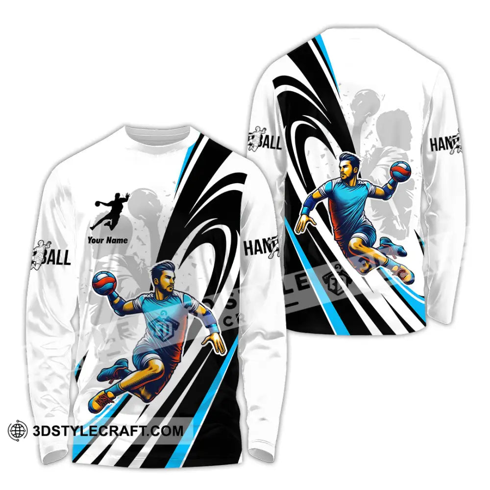 Unisex Shirt Custom Handball Shirt Long Sleeve Shirt / S T shirt