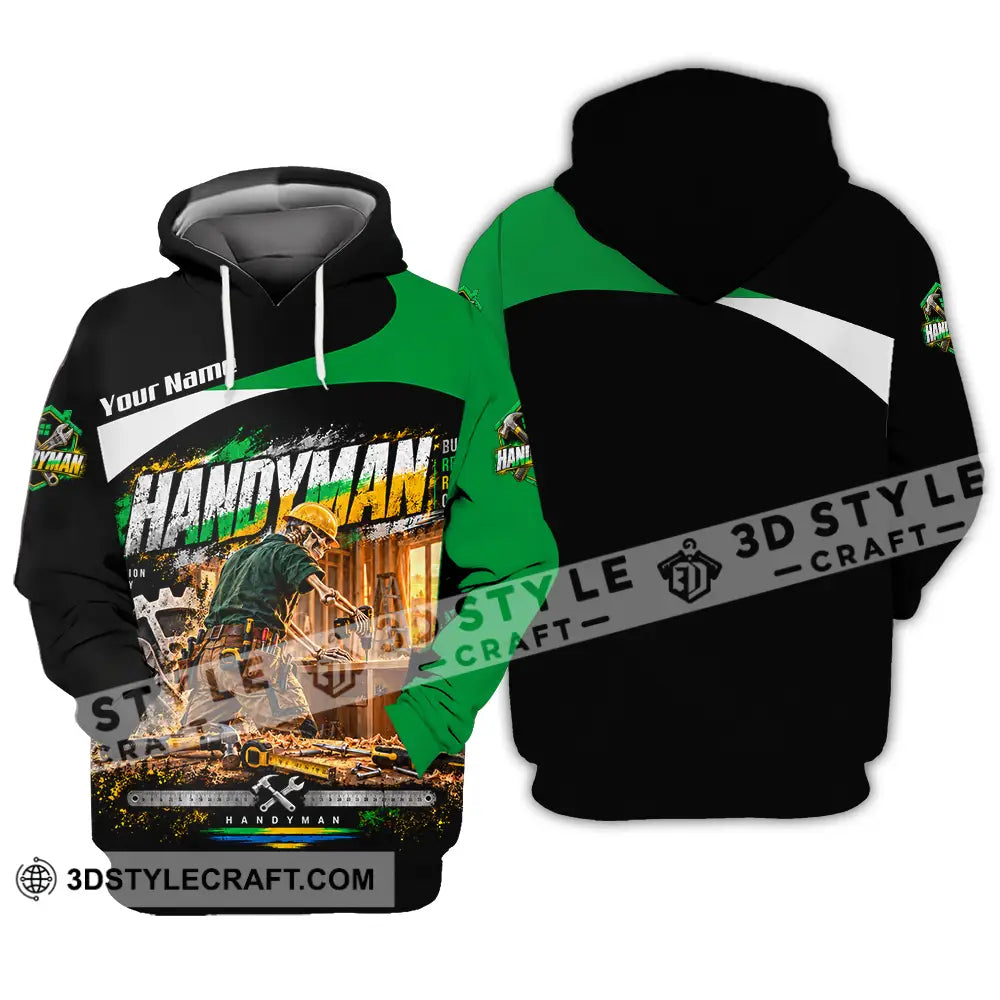 Unisex Shirt - Custom Handyman Shirt - Hoodie / S - T-shirt