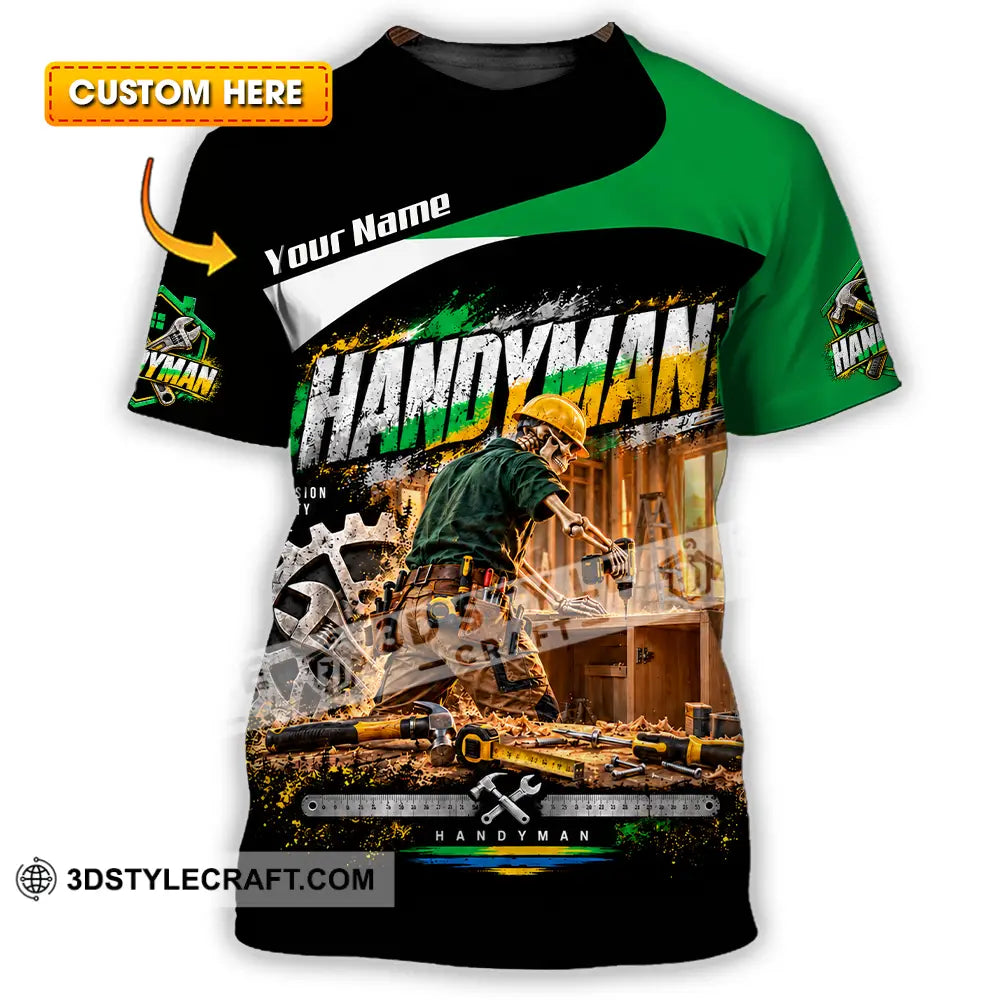 Unisex Shirt - Custom Handyman Shirt - T-shirt