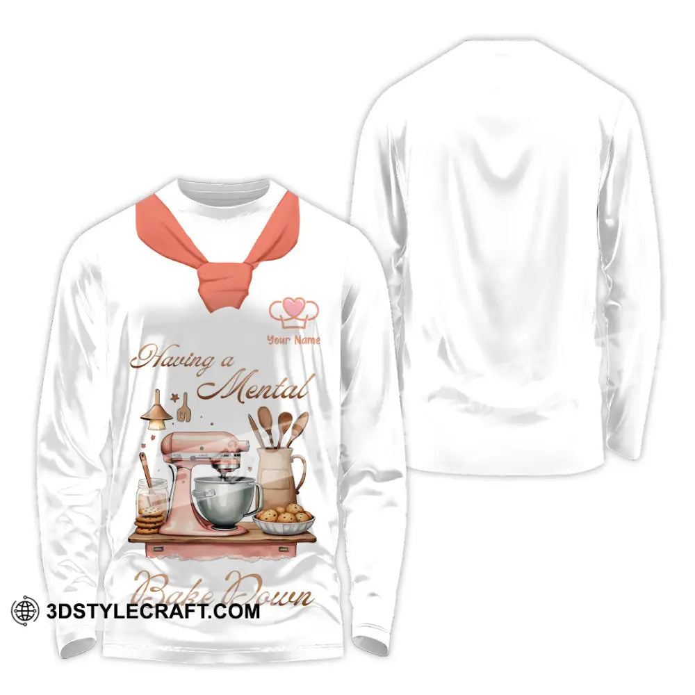 Unisex Shirt - Custom Having A Metal Baker Shirt Long Sleeve Shirt / S T-shirt