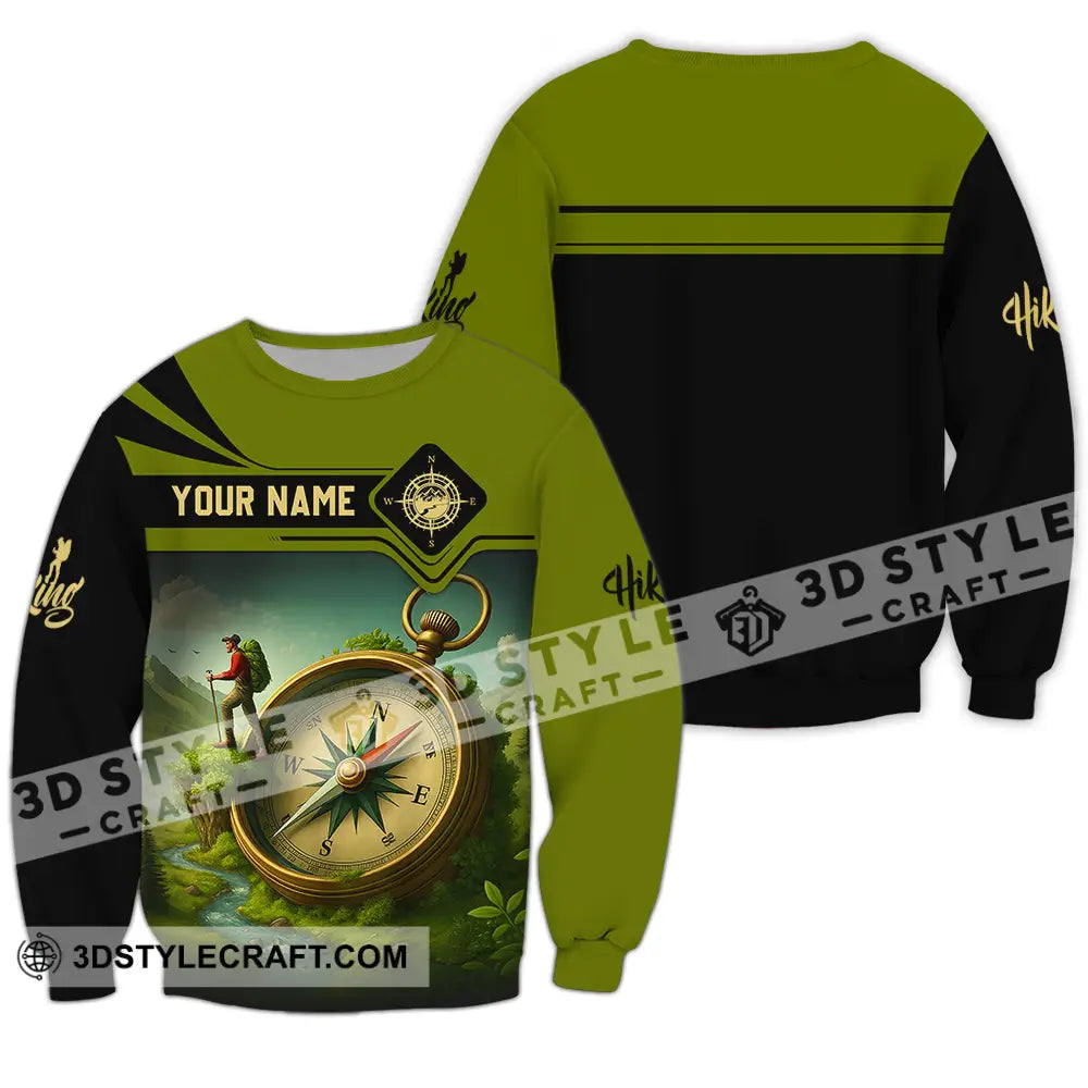 Unisex Shirt - Custom Hiking Lover Shirt Long Sleeve / S T-shirt