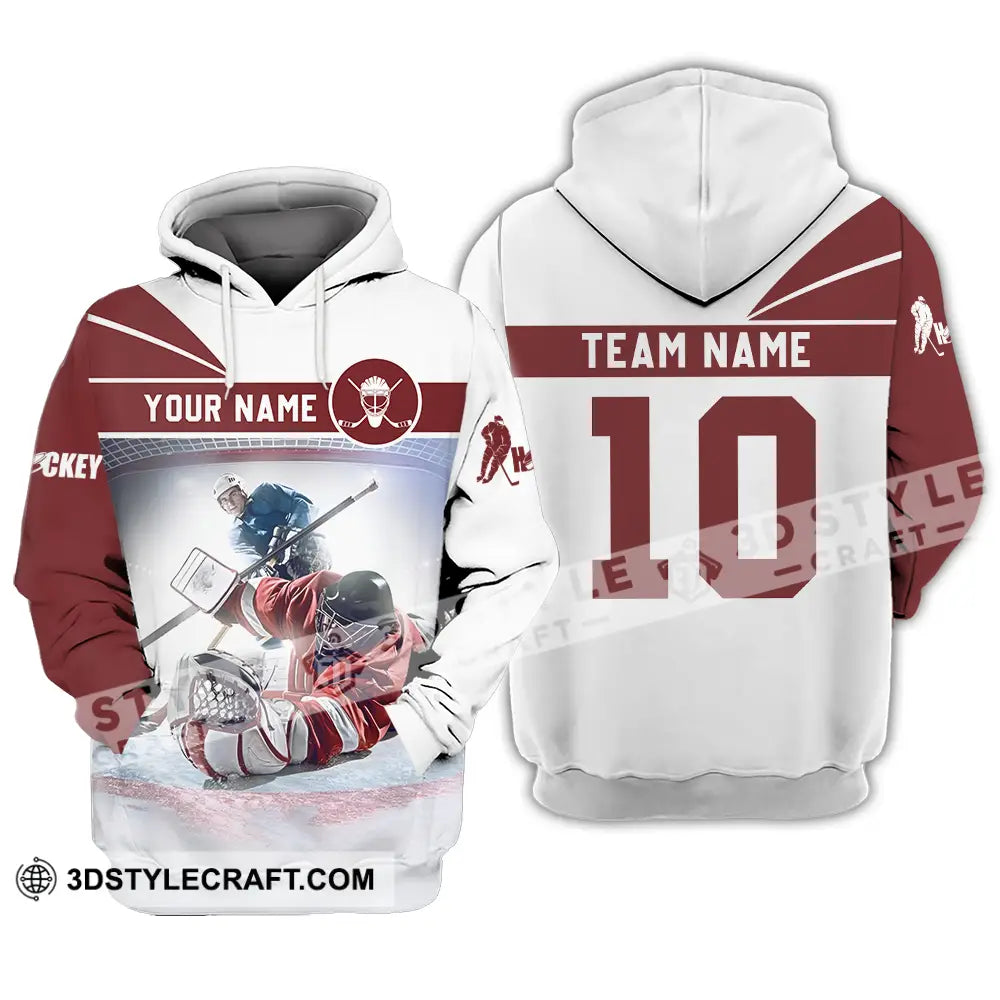 Unisex Shirt - Custom Hockey Shirt Hoodie / S T-shirt