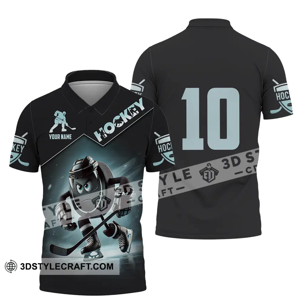 Unisex Shirt - Custom Hockey Shirt Polo Shirt / S T-shirt