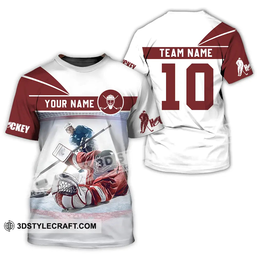 Unisex Shirt - Custom Hockey Shirt T-Shirt / S T-shirt