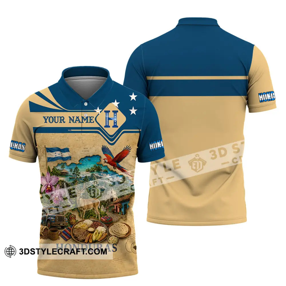 Unisex Shirt - Custom Honduras Shirt - Polo Shirt / S - T-shirt