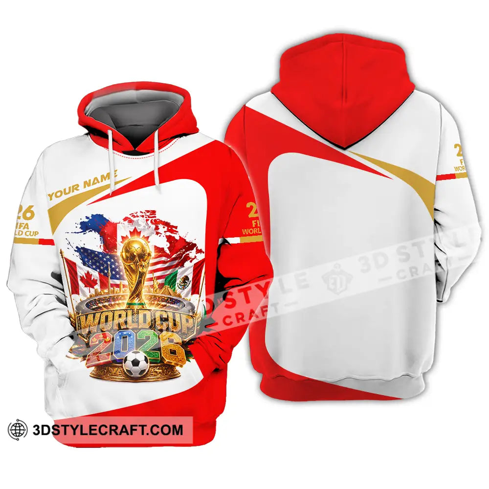 Unisex Shirt - Custom World Cup 2026 Shirt - Hoodie / S - T-shirt