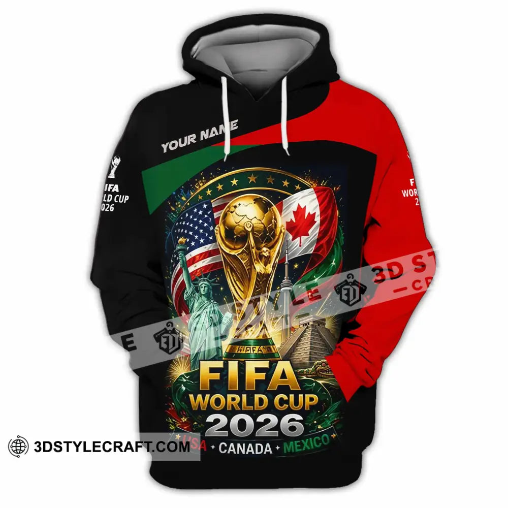 Unisex Shirt - Custom World Cup 2026 Shirt - Hoodie / S - T-shirt