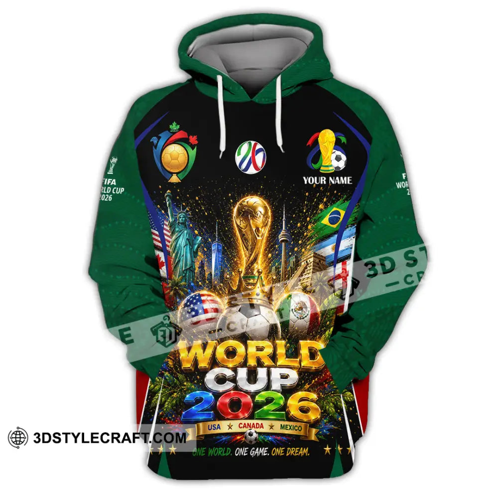 Unisex Shirt - Custom World Cup 2026 Shirt - Hoodie / S - T-shirt
