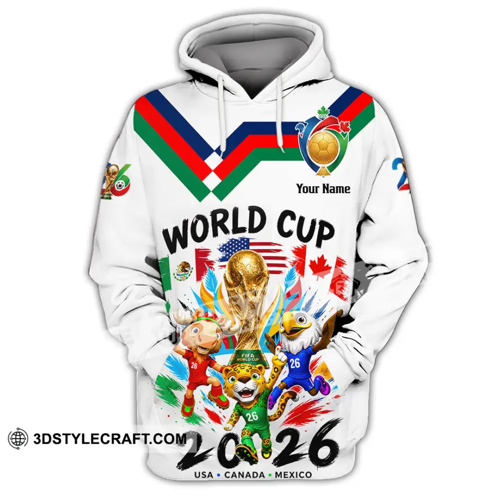 Unisex Shirt - Custom World Cup 2026 Shirt - Hoodie / S - T-shirt