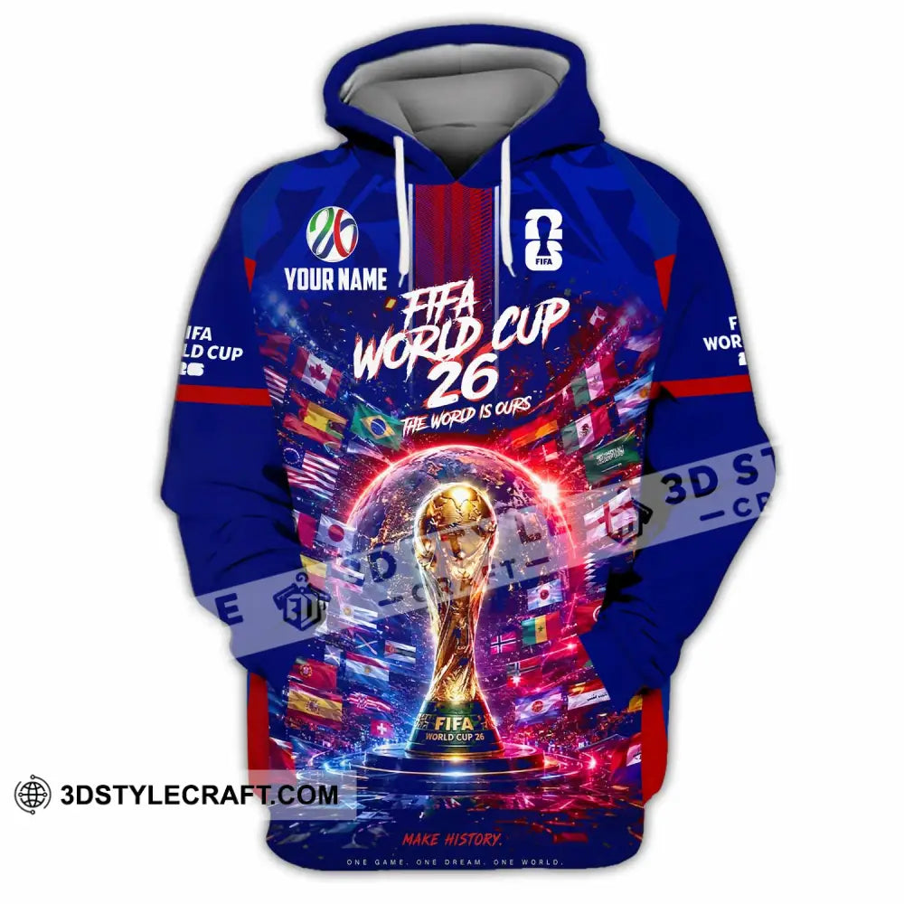Unisex Shirt - Custom World Cup 2026 Shirt - Hoodie / S - T-shirt