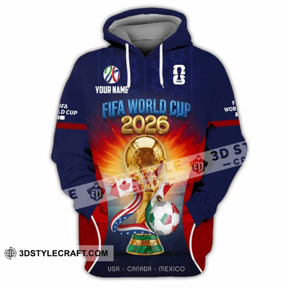 Unisex Shirt - Custom World Cup 2026 Shirt - Hoodie / S - T-shirt