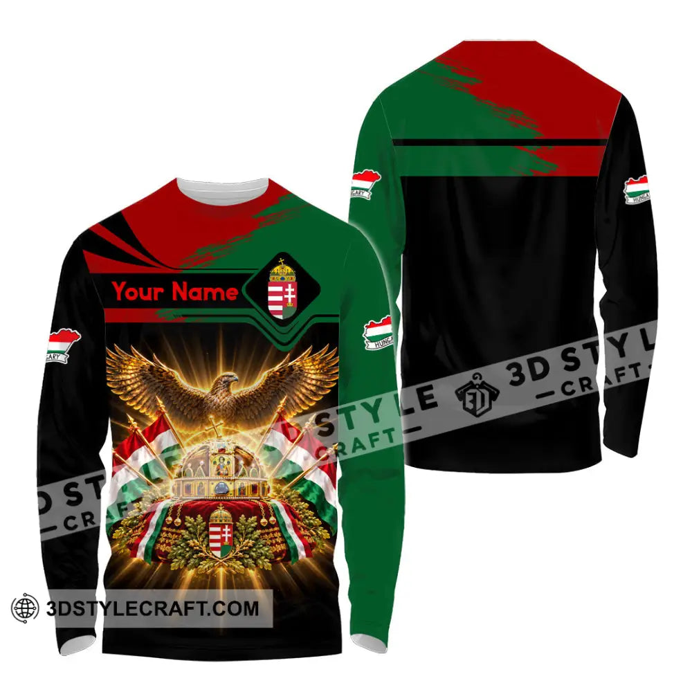 Unisex Shirt - Custom Hungary Shirt - Long Sleeve Shirt / S - T-shirt