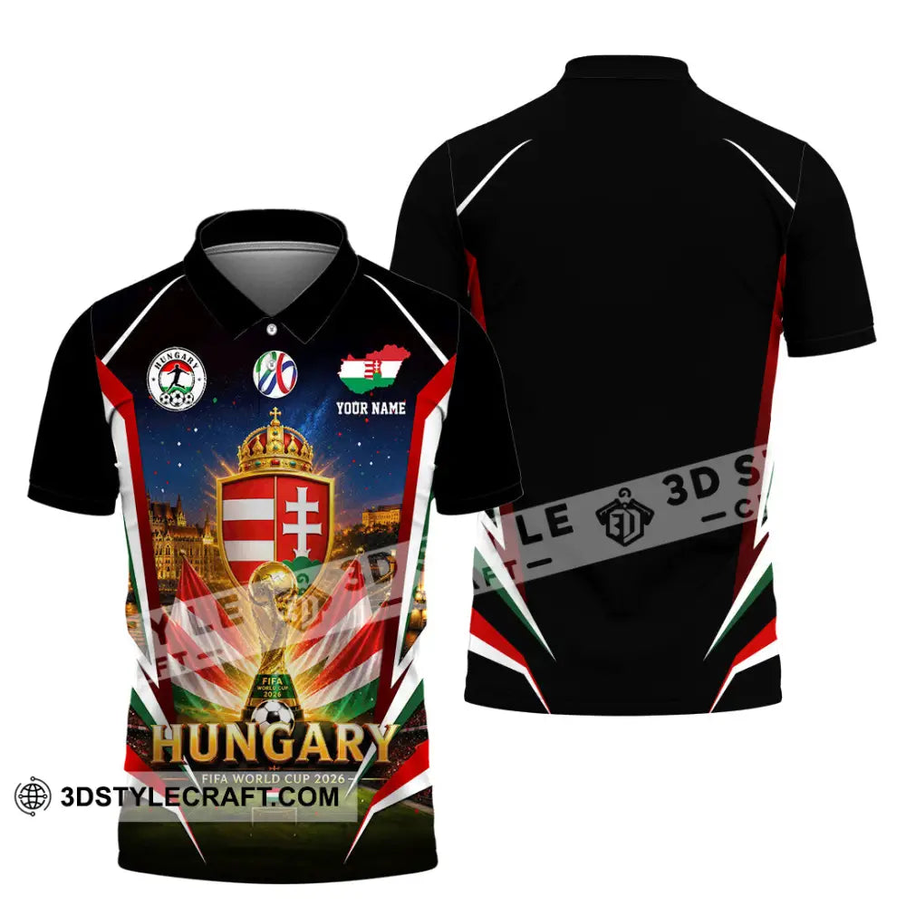 Unisex Shirt - Custom Hungary World Cup 2026 Shirt - Polo Shirt / S - T-shirt